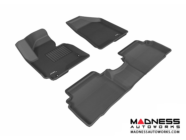 Hyundai Tucson Floor Mats (Set of 3) - Black by 3D MAXpider